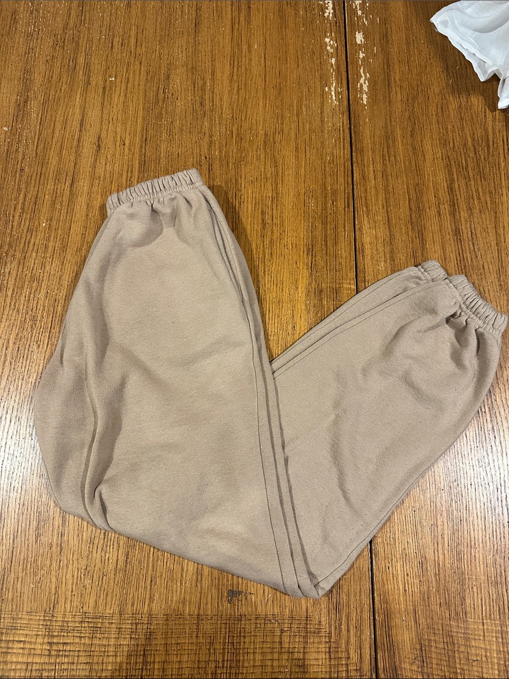 PRETTY LITTLE THING Tan Joggers